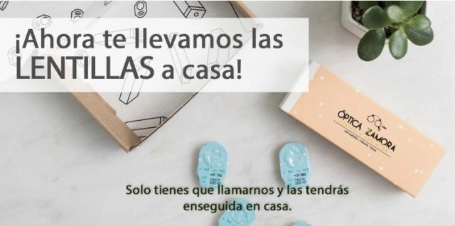 ENVIO A DOMICILIO DE TUS LENTILLAS